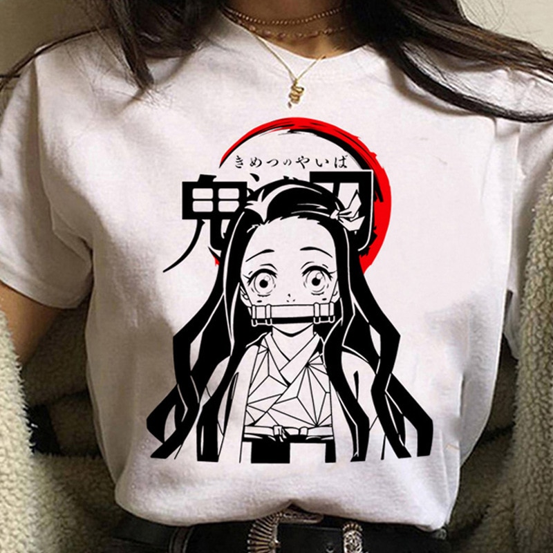 Summer Women s 3D Printed T shirt Anime Demon Slayer Cute Kamado Nezuko New Woman Casual 1 - Demon Slayer Plush