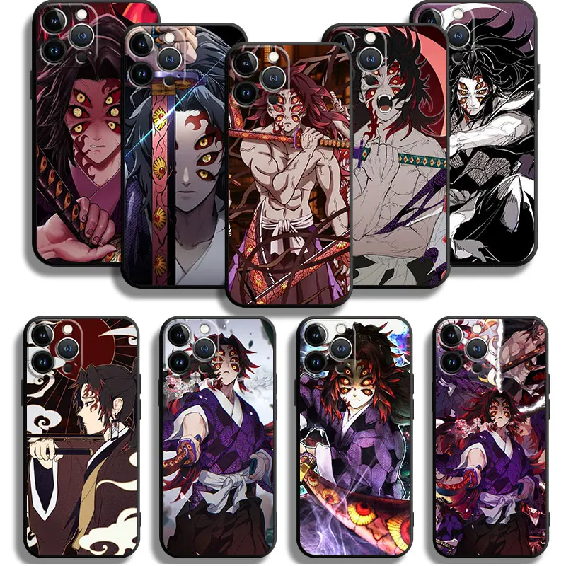 Capinha Demon Slayer Kokushibo Phone Case For Apple iPhone 15 12 14 Pro Max 13 11 - Demon Slayer Plush