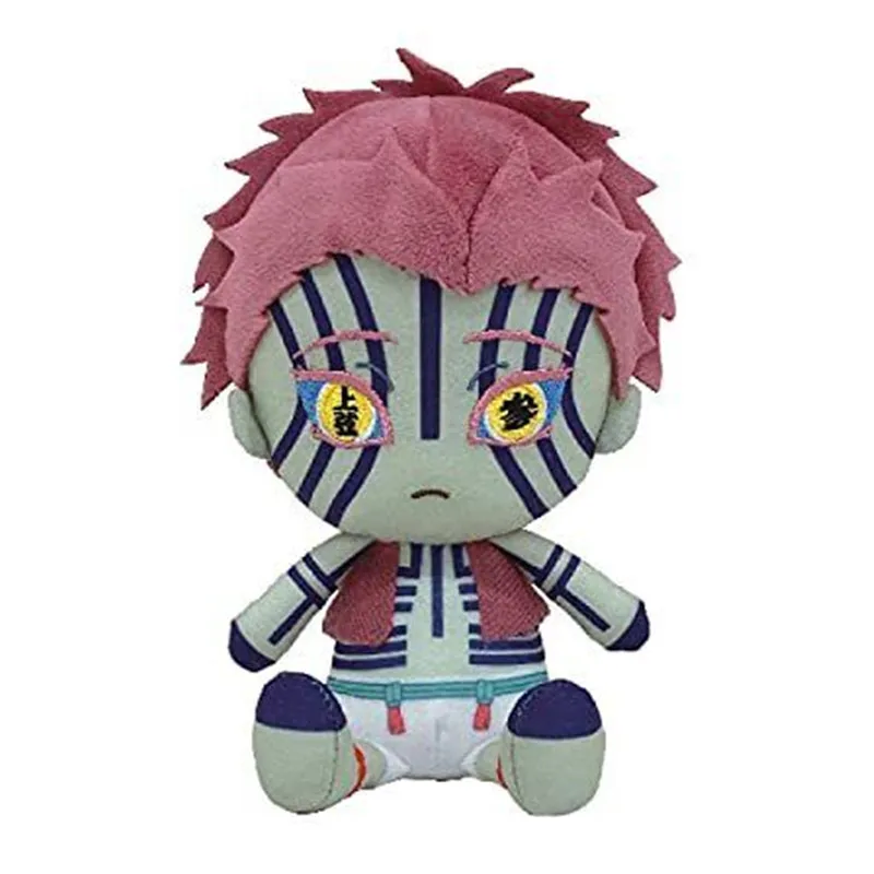 New Anime Demon Slayer Akaza Plush Kids Stuffed Toys For Children Gifts 18CM - Demon Slayer Plush