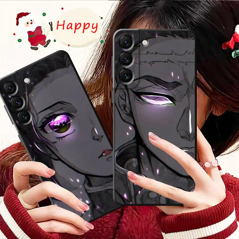 Phone Case For Samsung Galaxy S23 S22 S21 S20 FE Ultra S10 S9 S8 Plus Note 2 - Demon Slayer Plush